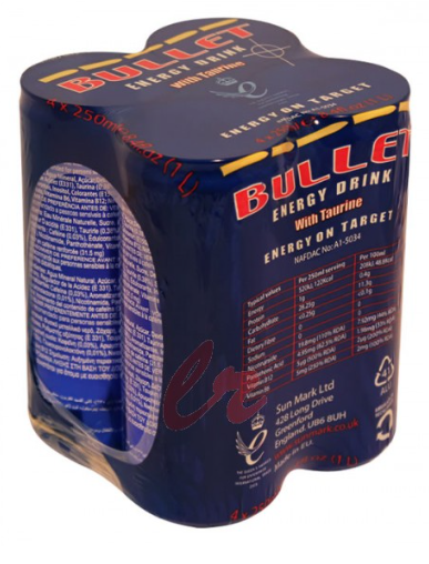 BULLET VODKA 33CL x 6pcsBULLET VODKA 33CL x 6pcs