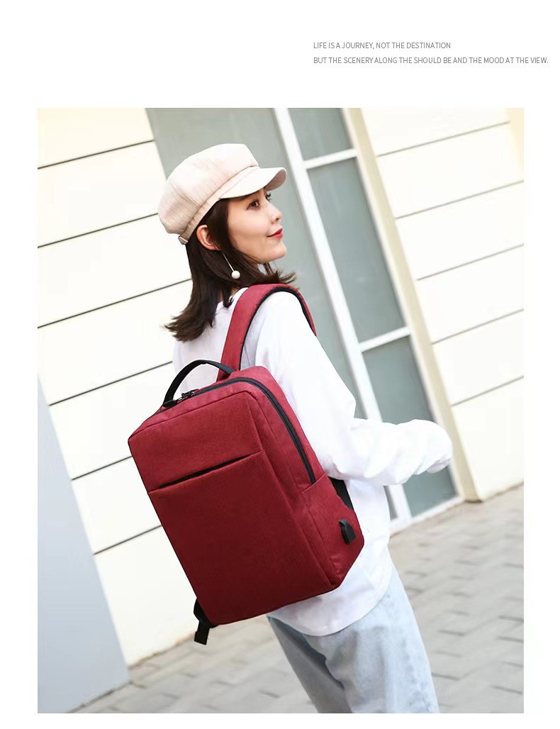 Computer Backpack Large Capacity Computer Backpack Unisex Classic Backpackred