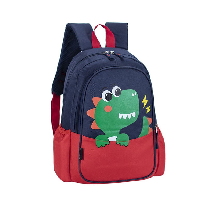 Toddler Backpack, School Bag, Book Bag for Boys, Kids, Children, Kindergarten Elementary Middle School, Large Storage BagBlue+Red