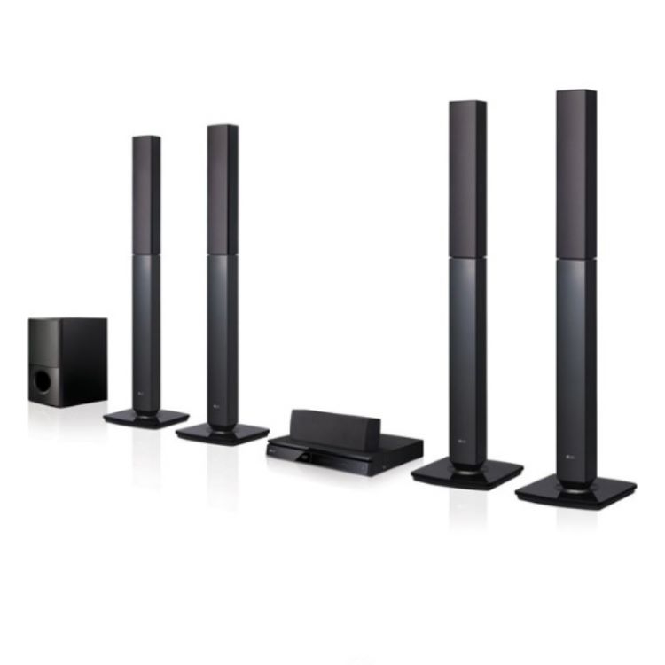 LG LHD655BT DVD Home Theatre System - 5.1 Channel Black
