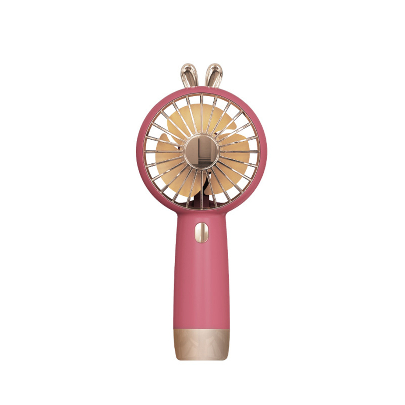 Portable mini handheld small fan usb charging fan desktop student cold fan green
Hot Pink