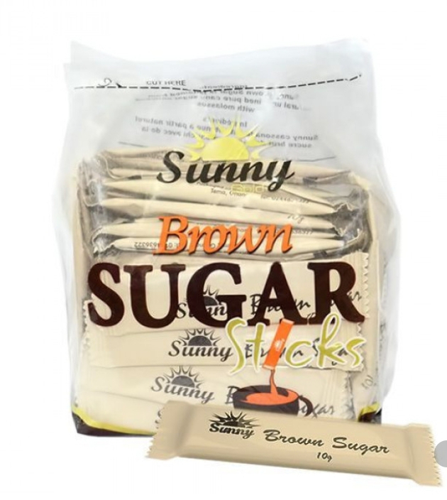 SUNNY BROWN SUGARSTICKS 10G X 50PCS