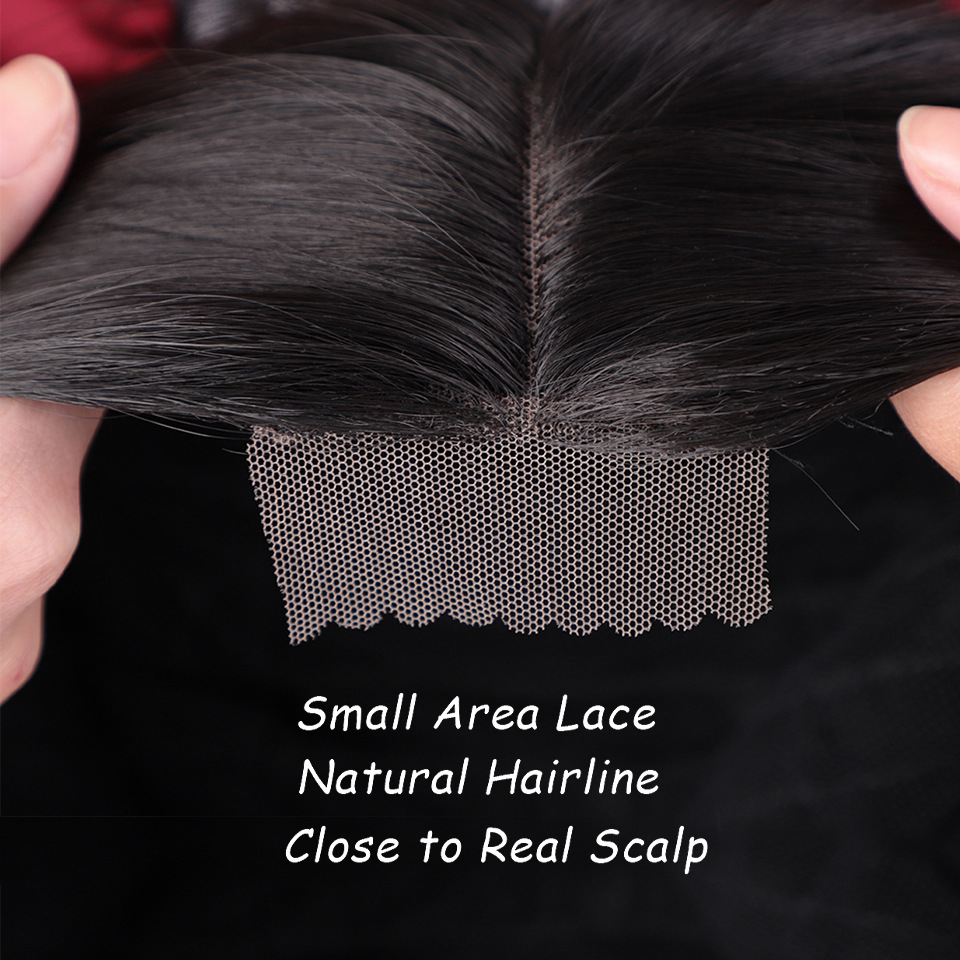26 inches Lace Frontal Wigs Closure Wigs Wave fiber wigs Lace Wigs for Black Women Black Color 1BSmall lace front