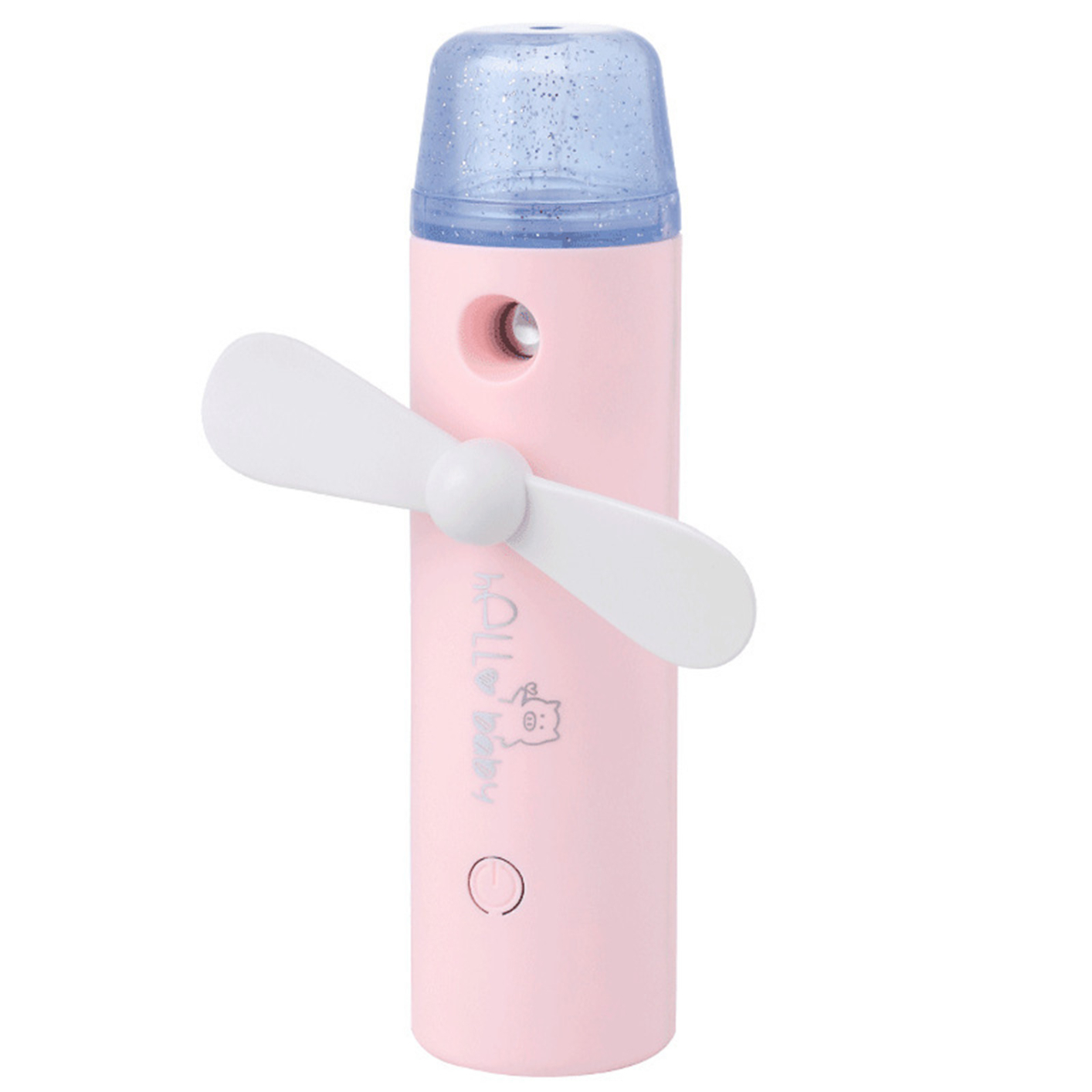 Portable Fan Handheld Portable Spray Natural Wind Mode Handheld Fan Portable Misting Usb Rechargeable Mini With Spray Bottle
D