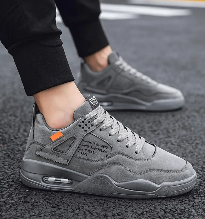 Men's shoes tennis all-around sports casual shoes men's board shoes Sneakers gray