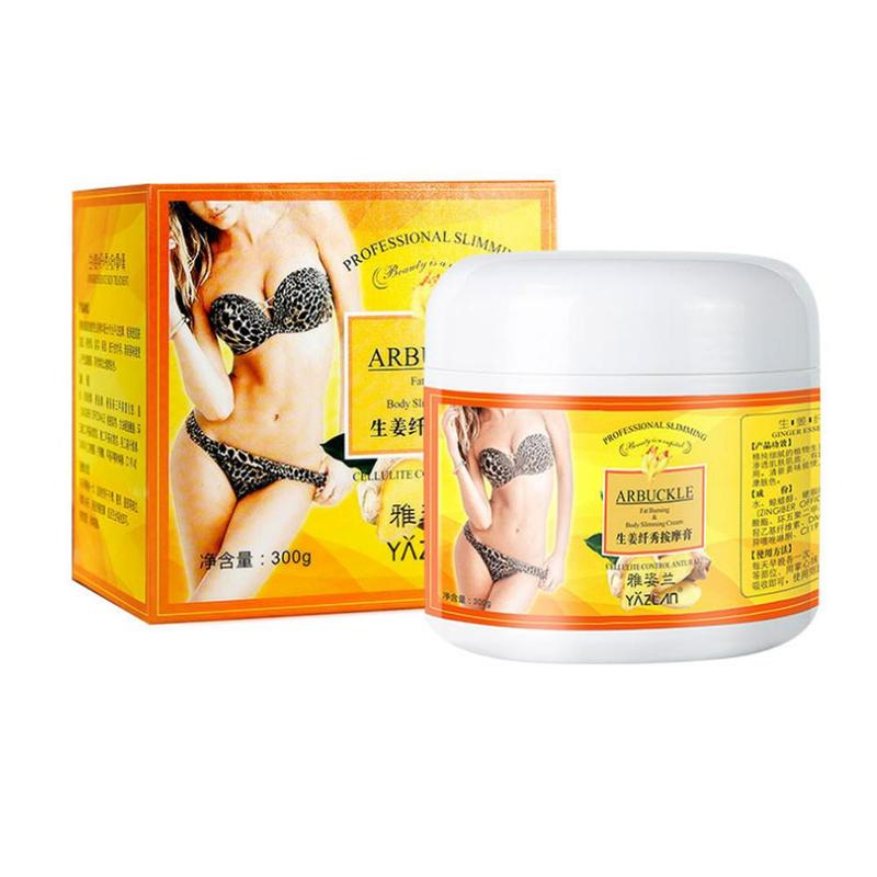 300g Ginger Massage Cream Full Body Slimming Cream Anti-cellulite Body Shaping Gel Moisturizing Weight Loss Leg Body Cream300g
