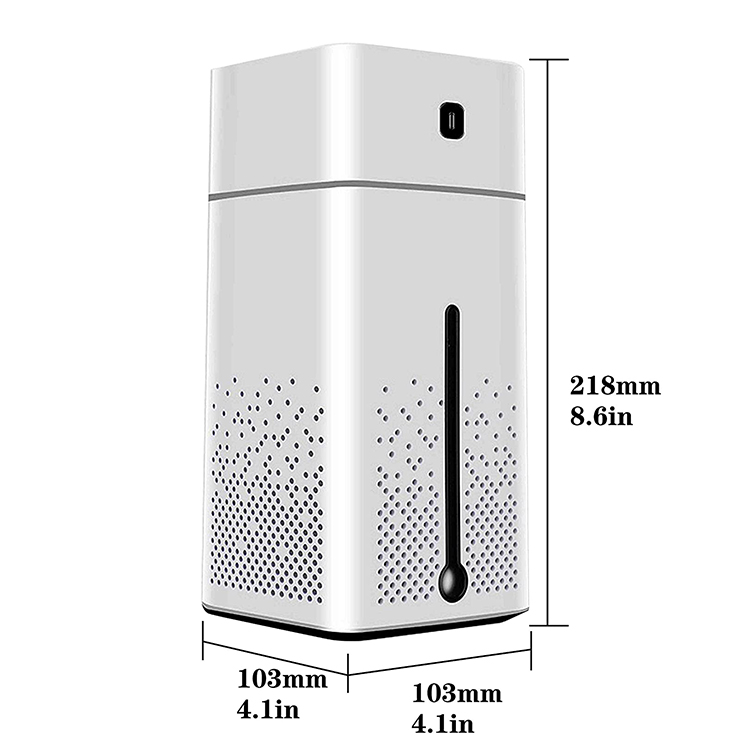 CRELVCOE 1000Ml Air Humidifier 7 Colors Ultrasonic USB Diffuser Aroma Essential Oil Led Night Light Mist Purifier Humidifier