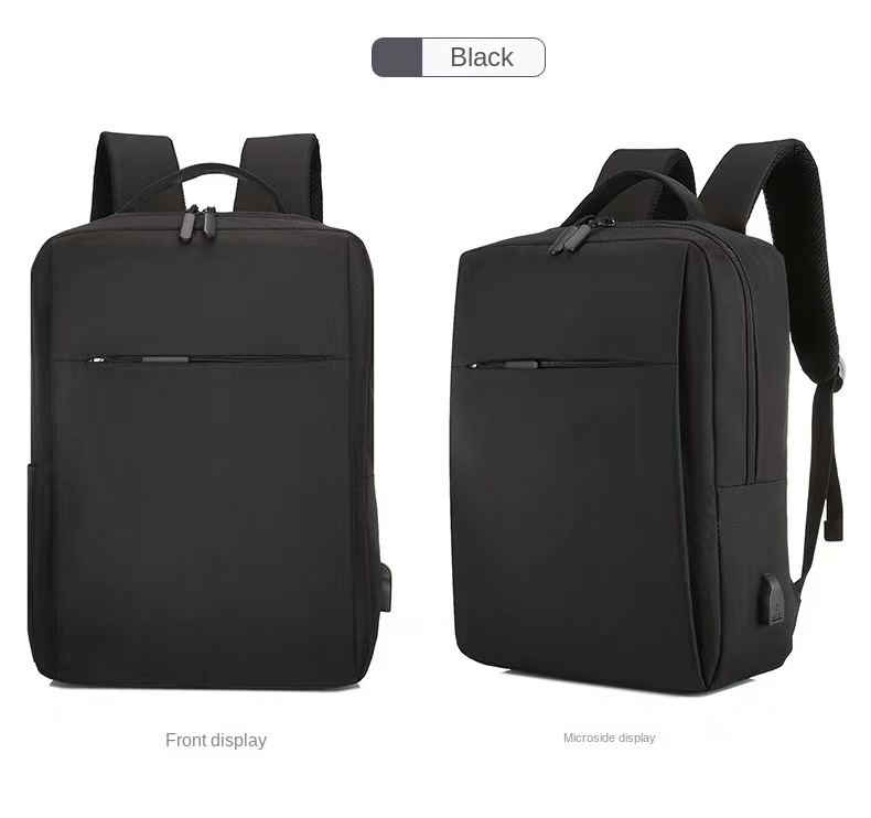 Computer Backpack Large Capacity Computer Backpack Unisex Classic Backpackblack
