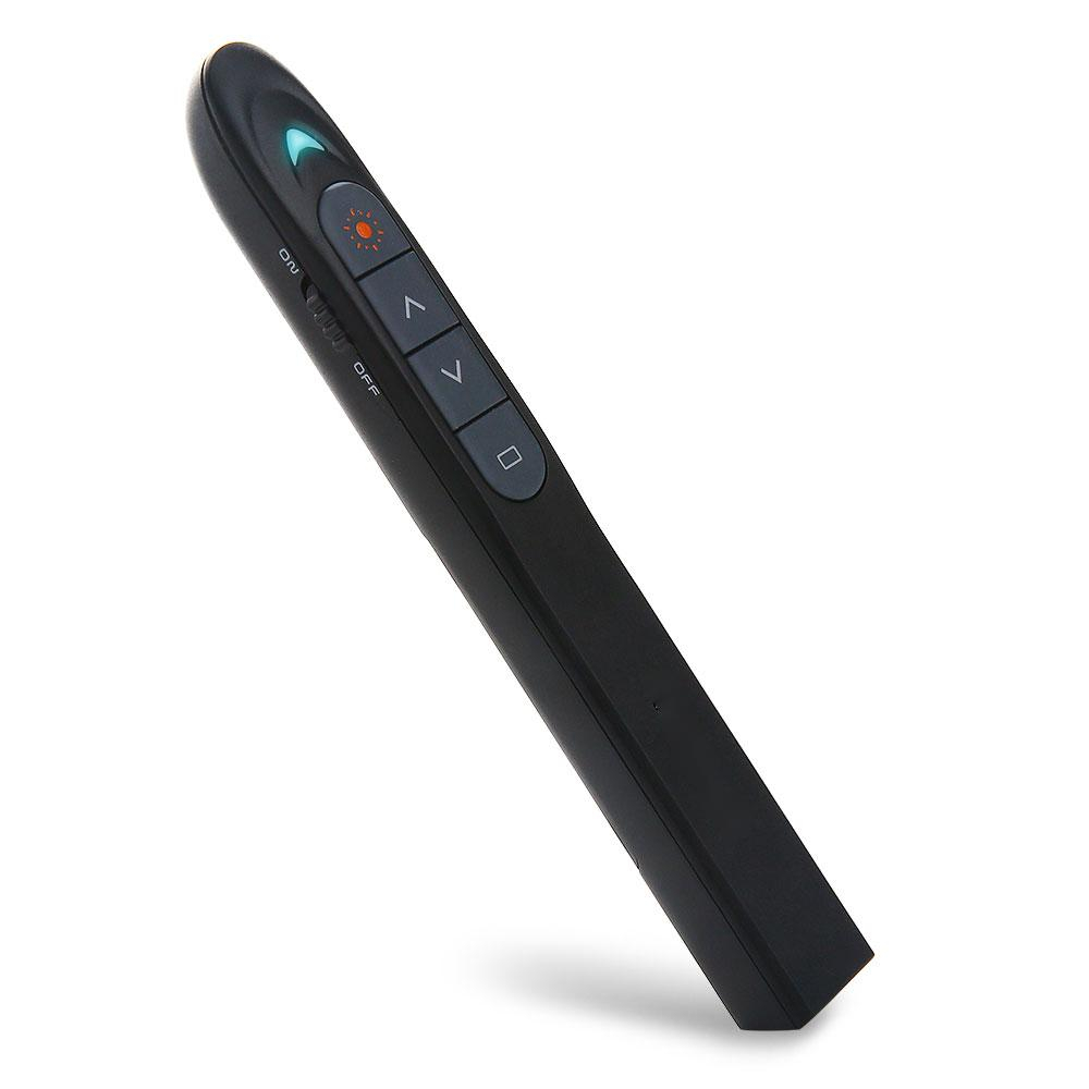 Wireless Presenter Laser Pointers 2.4 GHz USB Wireless Remote Red Laser Pen Remote Control PPT Powerpoint Presentation FlipAs Picture
