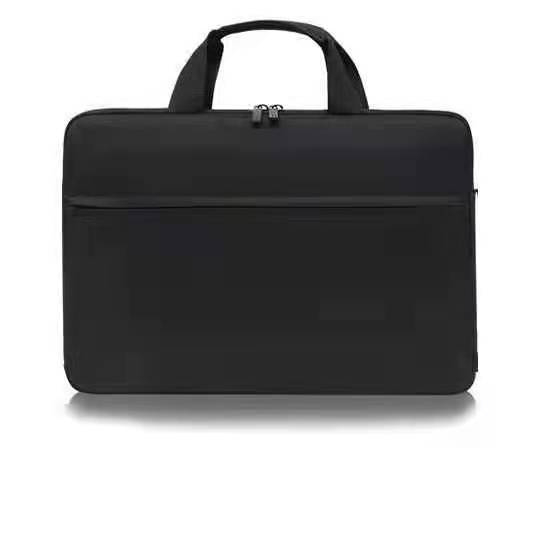 The laptop bag protects the computer from falling and beautiful, black 