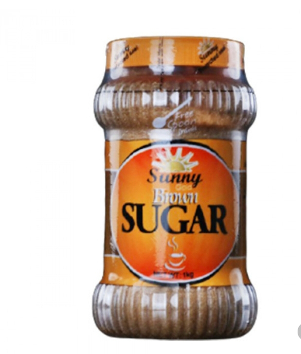 SUNNY BROWN SUGARBOTTLES 1KG