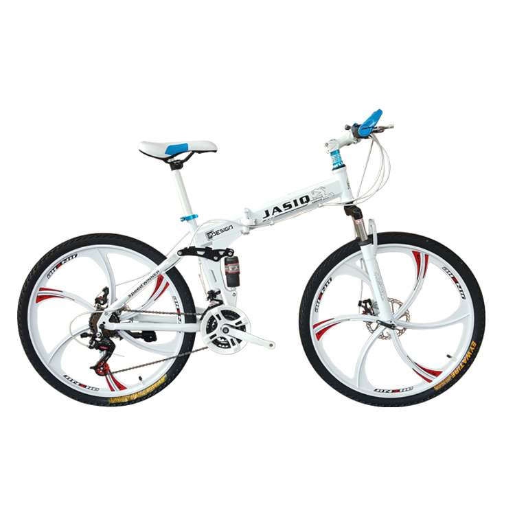 Mountain Bike 26inch Foldable Spoke Wheel 6 Blades Bearing One Rim Good Quality Steel