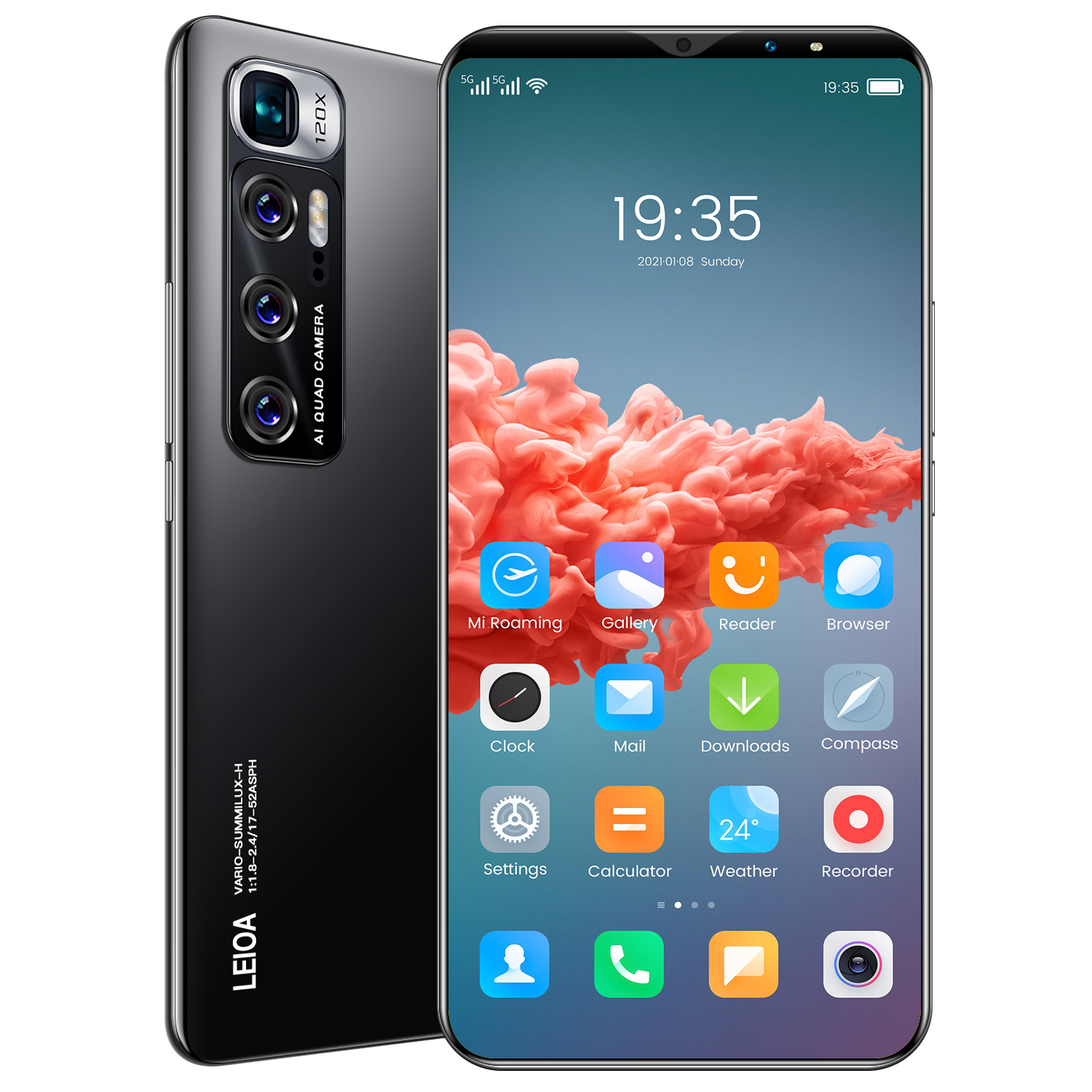 New M10Plus smart phone 5.8-inch Android mobile phone