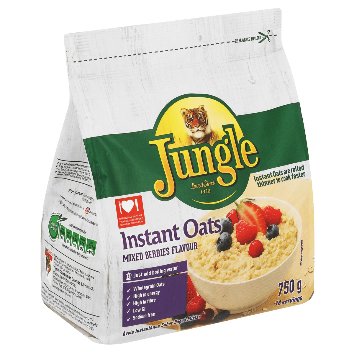 Jungle MIxed Berry Instant 750gJungle MIxed Berry Instant 750