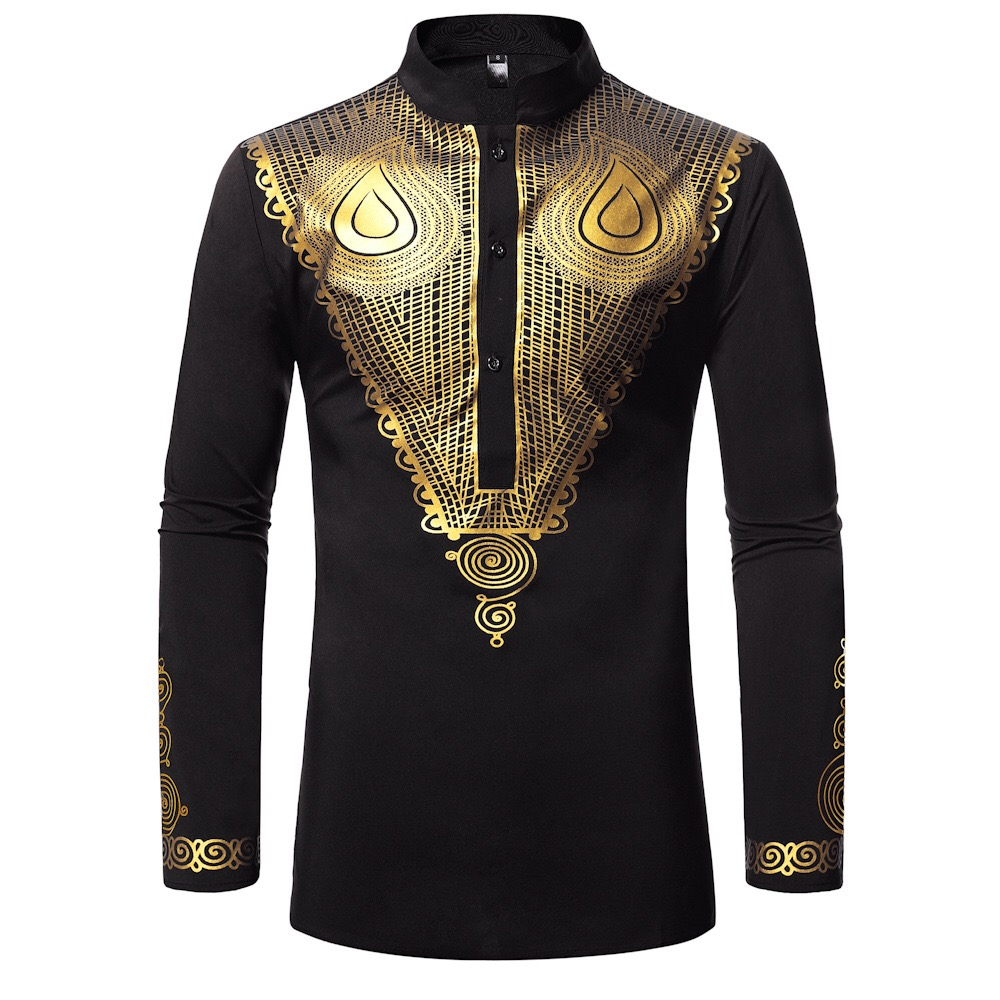 traditional cultural wear fashion mens african dresses long dashiki shirts hip hop african clothes fitness africa clothingBlack