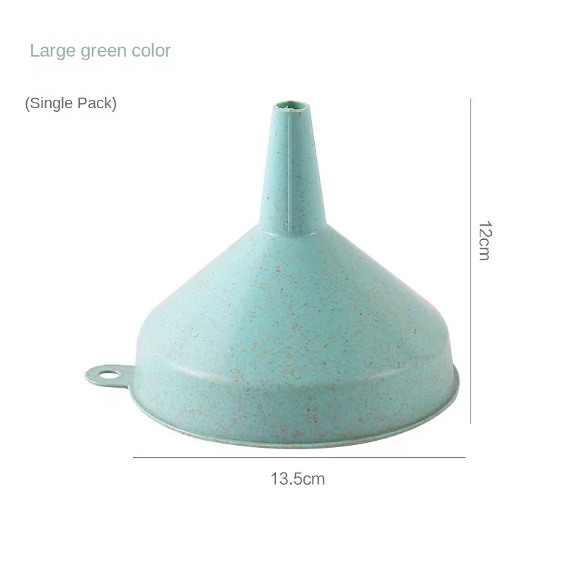 kitchen plastic funnel liquid dispensergreen large