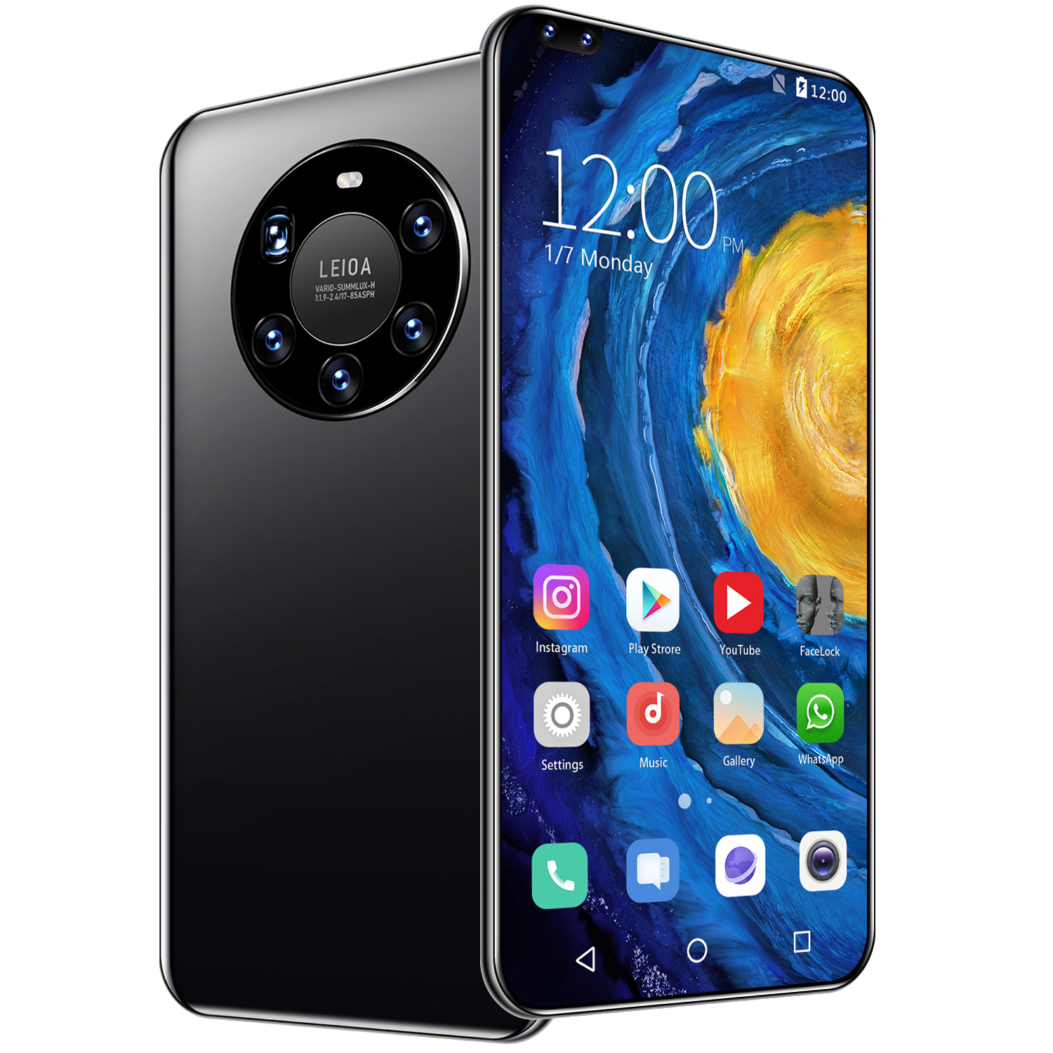 New Mate40pro+ Smartphone 7.3-inch flagship model